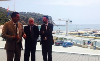 El Conseller Santi Vila inaugura las obras de remodelación del CN Cala Canyelles
