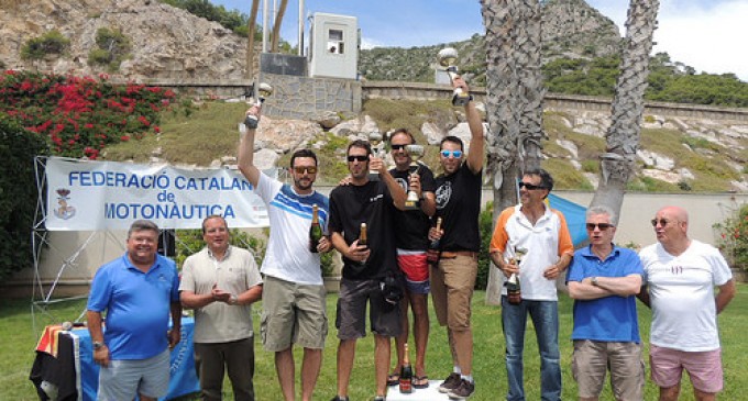 Campeonato de Catalunya de motonáutica en el Club Nàutic Garraf