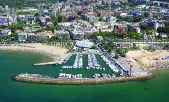 El proyecto para reformar y ampliar el puerto deportivo de Salou avanza a buen ritmo