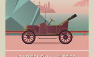 Un any més el Port de Sitges-Aiguadolç acull l’arribada del Rally de Cotxes d’Època Barcelona-Sitges