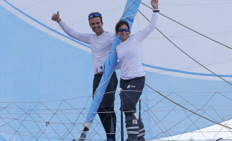Cinc regatistes catalans al segon, tercer i quart lloc de la Barcelona World Race