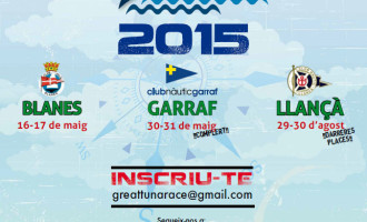 El CV Blanes, el CN Garraf y el CN Llançà particpan en el Great Tuna Race 2015