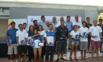 Alex Muscat en Finn, Sven Stadel a Europa (M) i Irene Sánchez a Europa (F), campions d’Espanya al CV Blanes