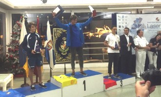 Marcelo Cairo del CN Cambrils, Campió d’Espanya Sots 16 de Làser 4,7 i Albert Carcellé 3r absolut