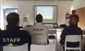 Formació de treballs d’altura a Port Ginesta