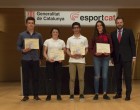Tres regatistes del CN Estartit guardonats amb el Premi Joves Promeses de l’Esport Gironí 2016