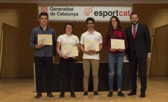 Tres regatistas del CN Estartit galardonados con el Premio Jóvenes Promesas del Deporte Gerundense 2016