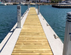 El CN l’Escala finalitza les obres de renovació de les seves passarel·les