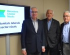 Tomás Gallart, President de l’ACPET, i Carles González, Comodor del RCMB, participen en el debat sobre formació i ocupació en el sector nàutic
