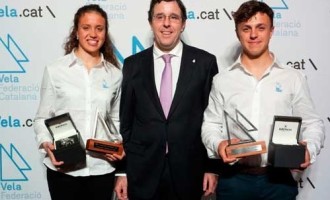 La Festa Catalana de la Vela premia als esportistes i clubs nàutics