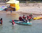 37 niños y niñas con discapacidad visual practican deportes náuticos en el CN Garraf
