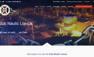 El CN Llançà estrena nova web i App