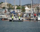Simulacros de incendio en Port Masnou y el CN Port de la Selva