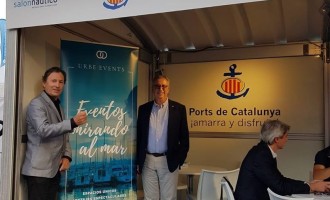 Urbe Events presente en el stand de Ports Catalunya durante el Salón Náutico de Barcelona