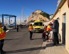Simulacro de incendio con heridos en el CN Garraf