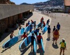 Dos mil alumnos participan de la vela escolar en el Club Nàutic Sant Feliu de Guíxols