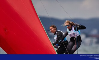 Alicia Fras y Maria González (CN Cambrils) 4ª en 29er en el Youth Sailing World Championships