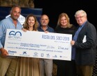 El CN Sant Feliu de Guíxols entrega un cheque de 6.740 euros a la Fundación de oncología infantil Enriqueta Villavecchia