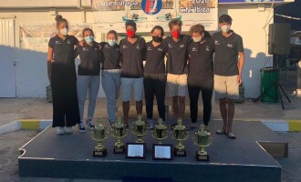 Mònica Veenhoven, del CN El Balís, campeona femenina y subcampeona absoluta de España de clase Europa