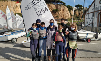 Concentración de tecnificación del CN Sant Feliu de Guíxols, el CV Blanes, el CN Cambrils y el CN El Balís