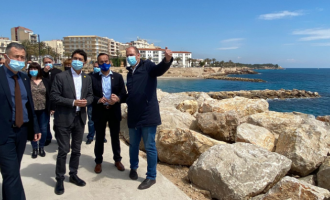 Calvet: “Hem invertit 8,5 MEUR en obres a quatre ports ebrencs per reparar els danys ocasionats pel temporal Glòria sense aturar-nos ni un sol dia.”