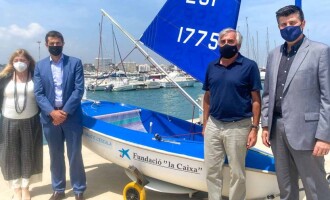 La Fundación “la Caixa” y CaixaBank colaboran con el Club Nàutic l’Escala para potenciar el proyecte Vela Inclusiva de l’Escala