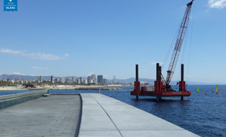 La transformació del Port Olímpic avança amb la millora funcional del Dic de Recer