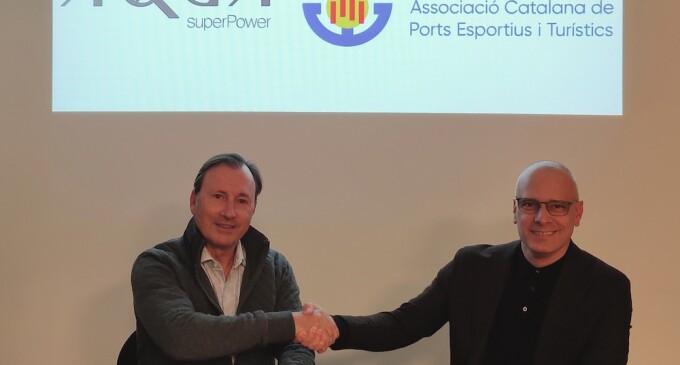 La ACPET y Aqua superPower se unen para la revolución eléctrica marina en Cataluña