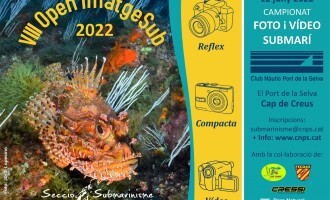 El Club Nàutic Port de la Selva organiza el VIII Campeonato de Fotografía y Video Submarino