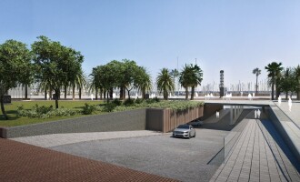 Arranca una nueva fase en la transformación del Port Olímpic con la construcción del nuevo acceso y el centro de economía azul