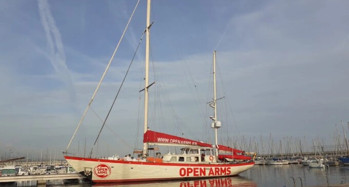 Èxit de visites a l’embarcació ASTRAL d’Open Arms al Port de Mataró