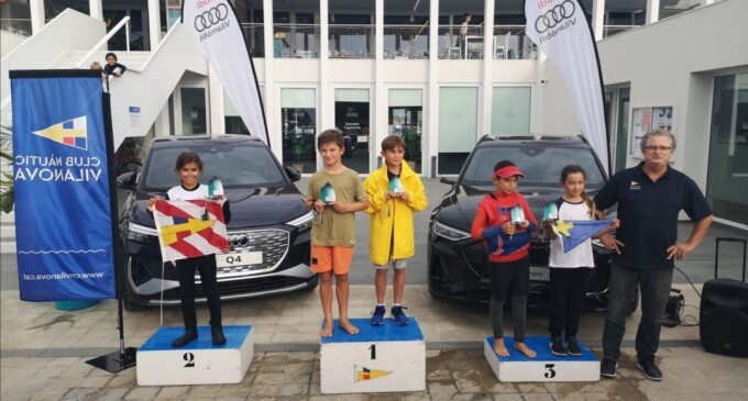 152 regatistes de 16 clubs participen en la Regata Vilamòbil de N2 d’Optimist al CN Vilanova