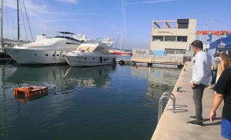 Un dron para limpiar los mares llega a los Puertos de Cataluña de la mano del Grupo Sifu
