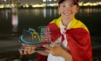 Joan Domingo (CN Cambrils) Subcampeón del Optimist Asian and Oceanian Championship