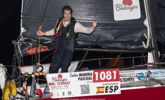 Carlos Manera (CN Port de la Selva), 2º de la Mini Transat 2023 en categoria Proto