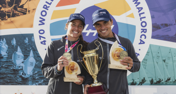 Jordi Xammar i Nora Brugman, campions del món de 470