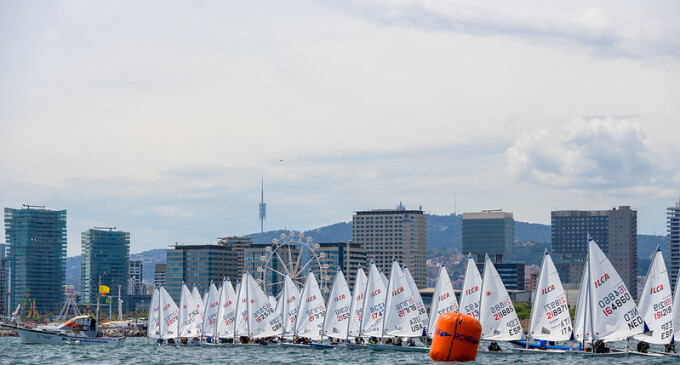 Triunfo indiscutible: Lorenzo Cerretelli y Carlos Martínez se coronan campeones del Barcelona ILCA Master Championship 2024