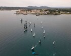 La XXXI Ruta de la Tramontana-Trofeo Costa Brava llena el mar de Empuries de velas