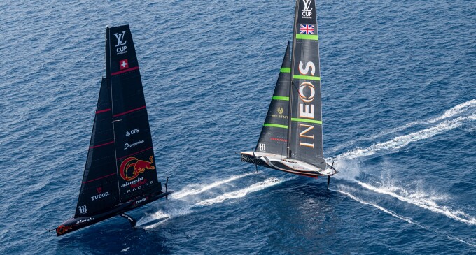 Emirates Team New Zealand venç a Lluna Rossa Prada Pirelli la regata preliminar de la Copa Amèrica