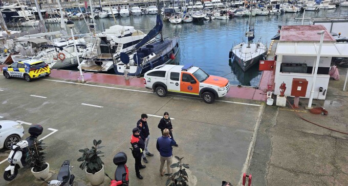 Port Masnou realiza un nuevo simulacro de incendio y vertido de combustible