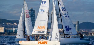 HSN Sailing Team domina el segon acte de la Barcelona Spring Regatta de J70