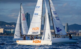 HSN Sailing Team domina el segon acte de la Barcelona Spring Regatta de J70