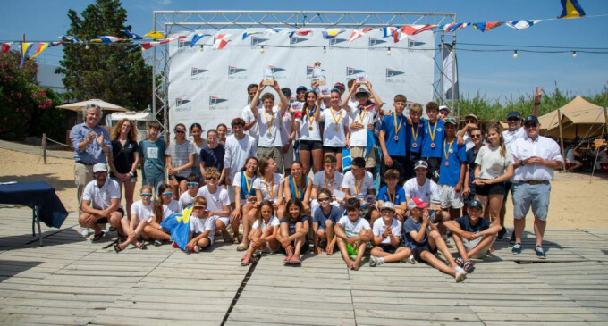 El CN El Balís primero en el Campeonato de Catalunya de Optmist por Equipos