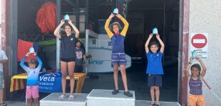 El grup Optimist B del Club Nàutic Cambrils participa amb èxit a la Regata Terres de Mestral