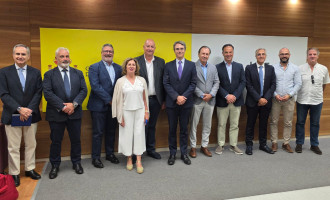 La Junta Directiva de Marinas de España mantiene un encuentro institucional con el presidente de Puertos del Estado