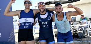 Marc Franquet, subcampeón de Europa de Remo de Mar representando al RCMB