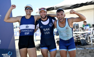 Marc Franquet, subcampió d’Europa de Rem de Mar representant al RCMB
