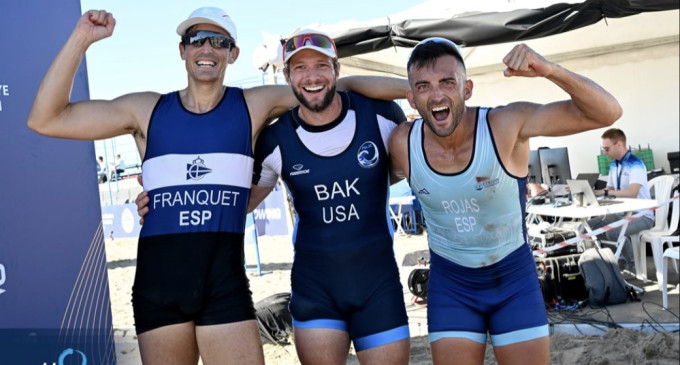 Marc Franquet, subcampió d’Europa de Rem de Mar representant al RCMB