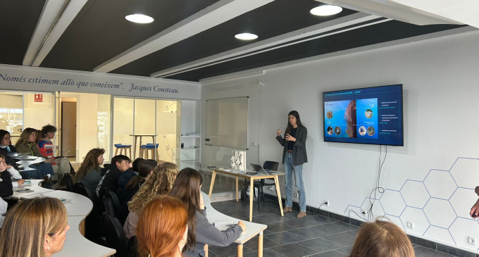 Port Masnou impulsa una nueva jornada formativa de Masnou Blau con alumnos europeos del IES Maremar