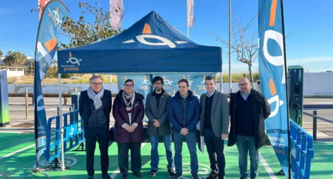 Inauguración oficial del parque de recarga eléctrica más grande del Maresme en Marina Port Premià